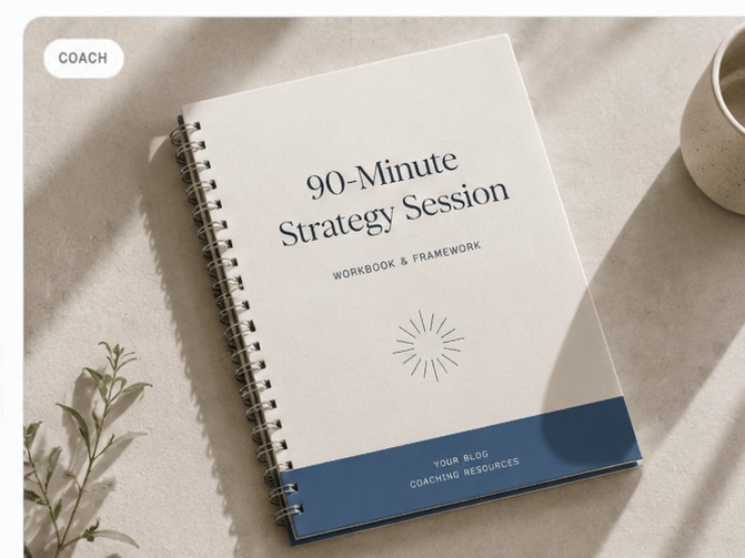 90-Minute Strategy Session workbook